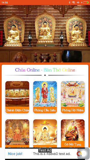 Chùa Online | Tụng Kinh Niệm Phật Cầu An Online Screenshot 1
