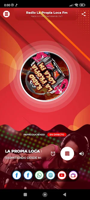 Radio La Propia Loca Fm Screenshot 1