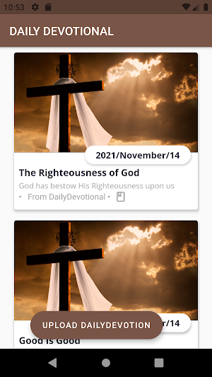 DailyDevotional Screenshot 0