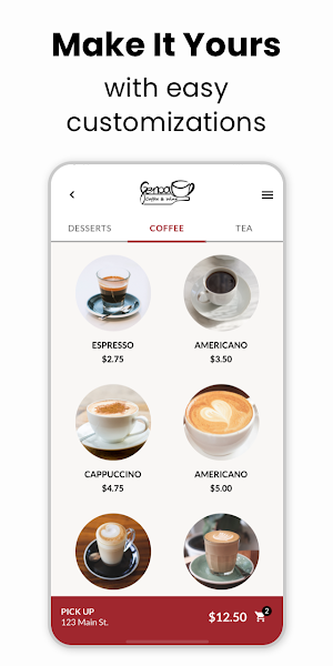 Genoa Coffee & Wine Screenshot 2