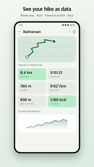 Hiking Log: GPS Hike Tracker Screenshot 3
