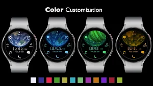 3D Earth Animated - Watch Face Screenshot 2