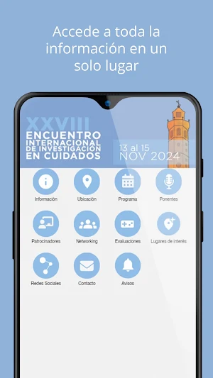 XXVIII Encuentros Investen Screenshot 0