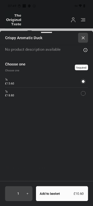 The Original Taste Screenshot 3