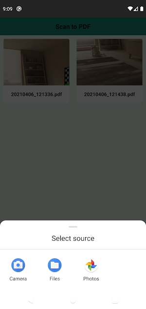 Scan to pdf Screenshot 1