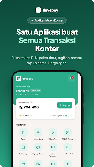 Flavepay - Agen Pulsa & PPOB Screenshot 0