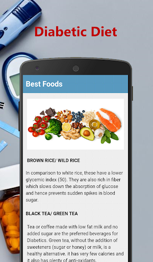 Diabetic diet Screenshot 3