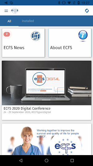 ECFS Society Screenshot 0