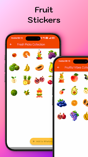 Food Stickers Screenshot 2