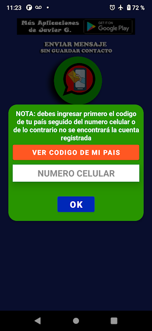 Mensaje Directo Screenshot 3