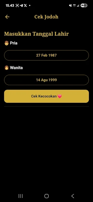Weton dan Primbon Jawa Screenshot 1
