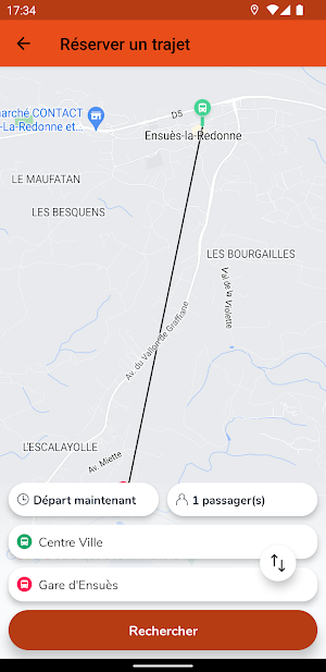 lebus à la demande Screenshot 2
