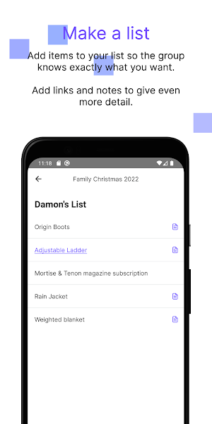 Group Gifts Screenshot 1