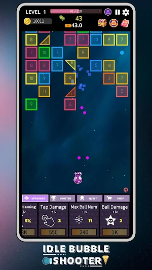 Idle Bubble Shooter Screenshot 2