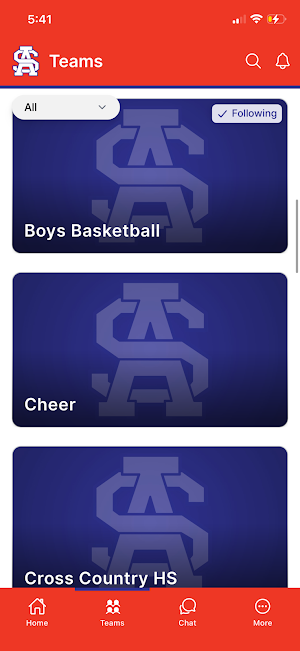 All Saints Episcopal Athletics Screenshot 1