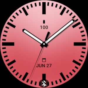 Solid Sweet Pink Watch Face Screenshot 3