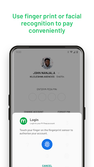 M-PESA Screenshot 1
