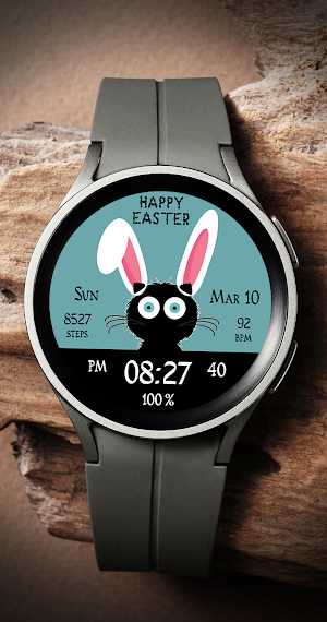 EY38 Easter Bunny Watchface Screenshot 0