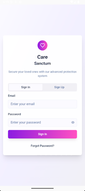 CareSanctum - Family App Screenshot 0