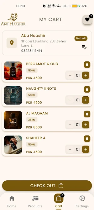 Abu Haashir Perfumes Screenshot 3