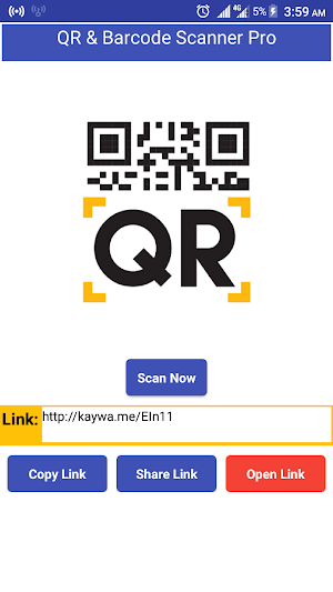 QR & Barcode Scanner Pro Screenshot 0