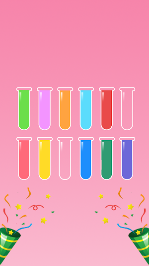 Color Water Sort Tricky Puzzle Screenshot 3