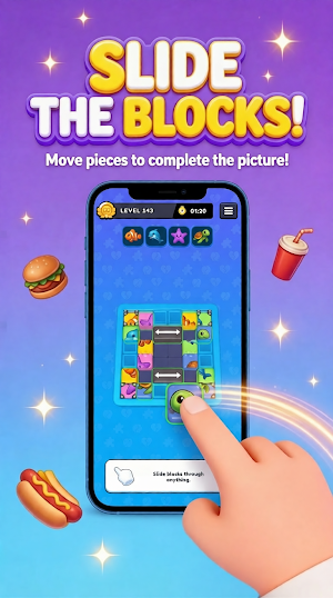 Picture Block Puzzle Slide Jam Screenshot 3