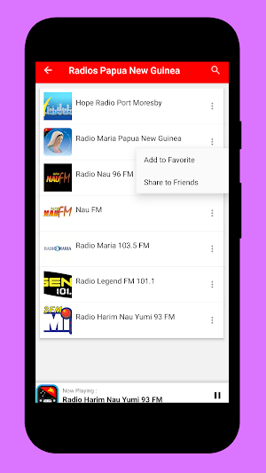 Radio Papua New Guinea Online + Stations FM Free Screenshot 1