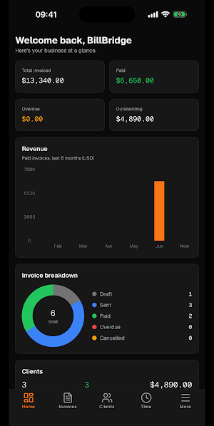 BillBridge Screenshot 0
