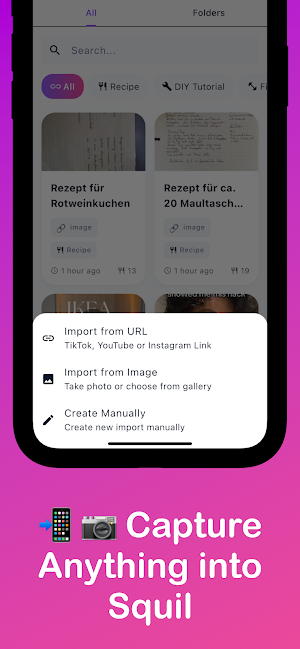 Squil: Your Digital Stash Screenshot 1