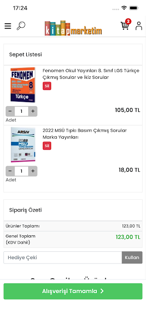 Kitap Marketim Screenshot 3