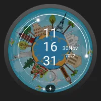 Animated World monuments Watch