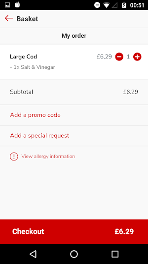 Ruddington Fish Bar Screenshot 2