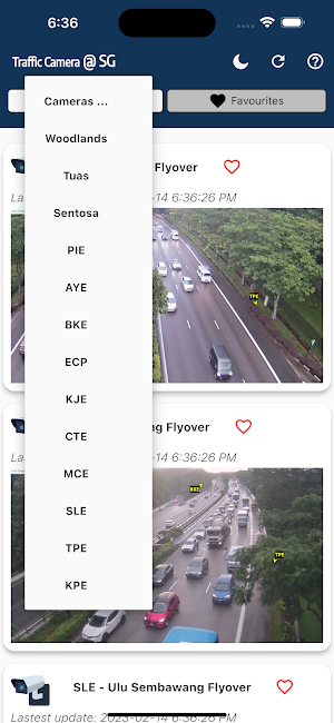 Traffic Camera @ SG Screenshot 1