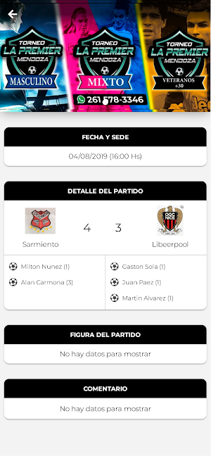 La Premier Mendoza Screenshot 3
