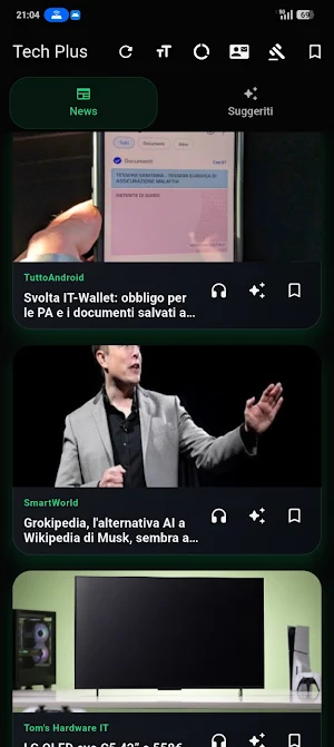 Tech Plus — News tech Screenshot 0