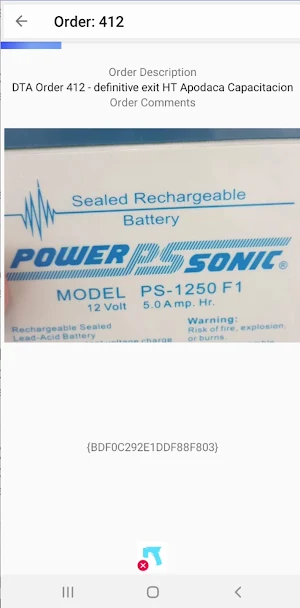 DTA Scanner Screenshot 2