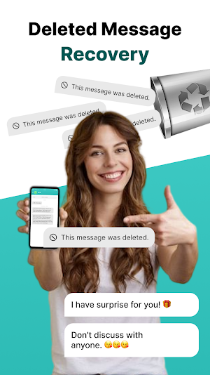 Recover Deleted Message & Chat Screenshot 1