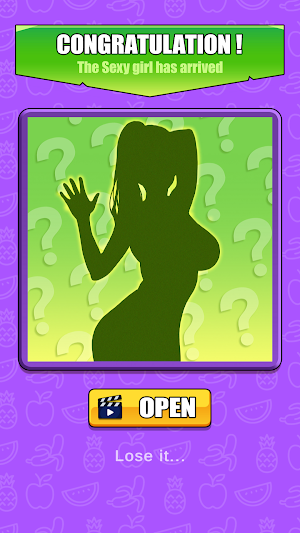 Sexy melon girls: merge fruits Screenshot 1