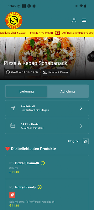 Pizza & Kebap Schabanack Screenshot 2