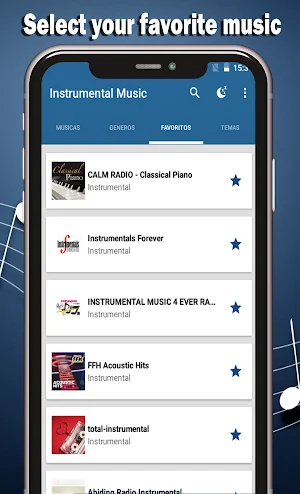 Instrumental Music App Screenshot 2