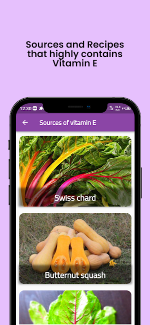 Vitamin E Guide Screenshot 3