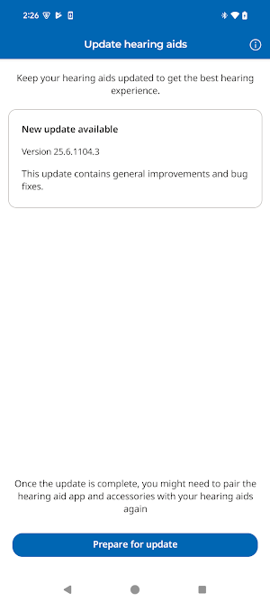 Connexx myUpdater Screenshot 2