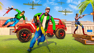Commando Fury Battle Guns Fire Screenshot 1