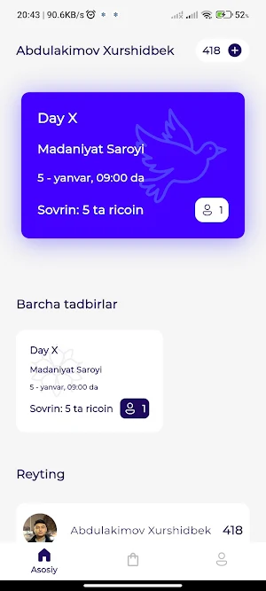 Ricoin App Screenshot 0