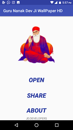Sikh Guru's Wallpapaers - Guru Nanak Dev Ji Screenshot 0