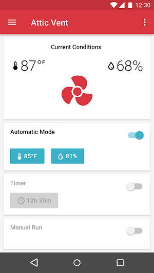 GAF Wi-Fi VENT Screenshot 1