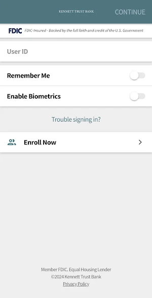 Kennett Trust Bank Screenshot 1
