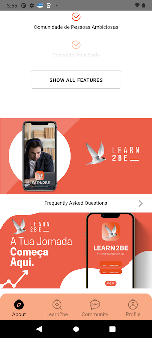 Learn2be - Sê o Melhor de Ti Screenshot 1