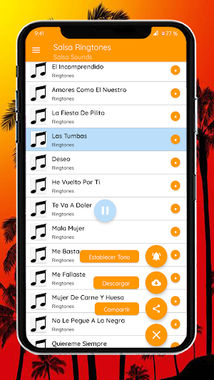 Salsa Ringtones Screenshot 1